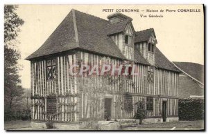 Postcard Old Crow Petit Couronne Stone House General view Croneille