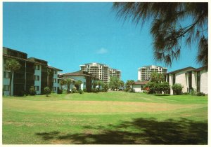 Postcard Hutchinson Island Beautiful Condos Stretch Along the Margins Florida FL