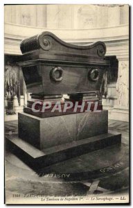 Old Postcard Paris Hotel des Invalides Napoleon 1st, Tomb sarcophagus