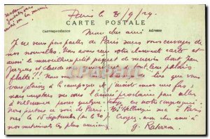 Postcard Old Paris Pantheon