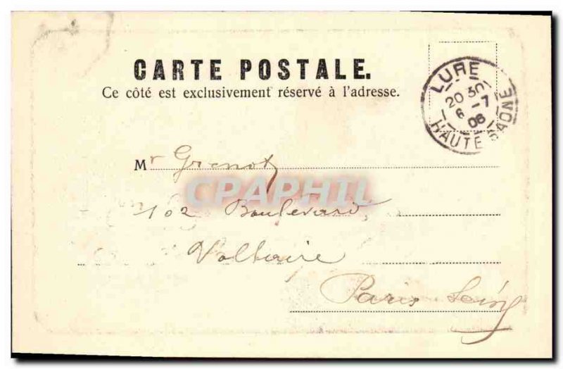 Old Postcard Luxeuil Les Bains House Bailly