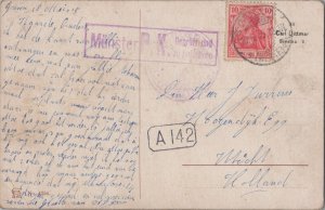 Bin Soeben Glücklich Angekommen! Comic Vintage Postcard C037