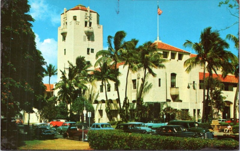 Postcard Hawaii - Honolulu City Hall