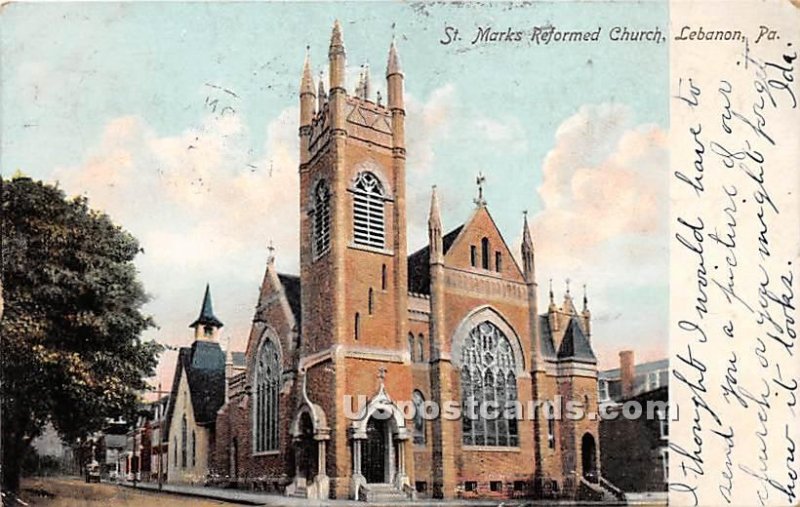 St Mark's Reformed Church - Lebanon, Pennsylvania