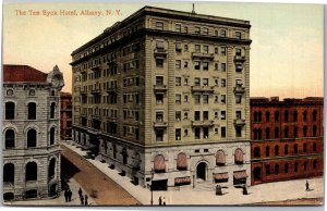 Postcard NY Albany Ten Eyck Hotel