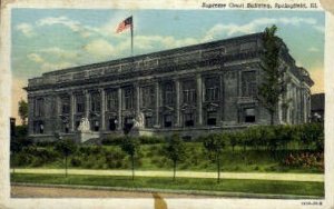 Supreme Court Building - Springfield, Illinois IL  