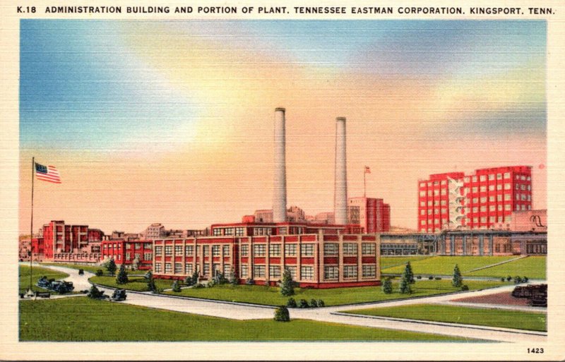 Tennessee Kingsport Administration Building & Portion Of Plant Tennessee East...