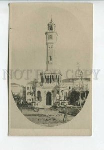 443308 TURKEY SMYRNE clock tower Vintage photo postcard