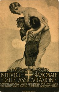 PC CPA ITALY, POLITIC PROPAGANDA, ISTITUTO NAZIONALE, Vintage Postcard (b17793)