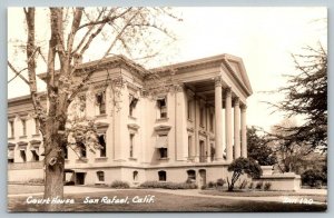 RPPC Court House  San Rafael  California  Postcard