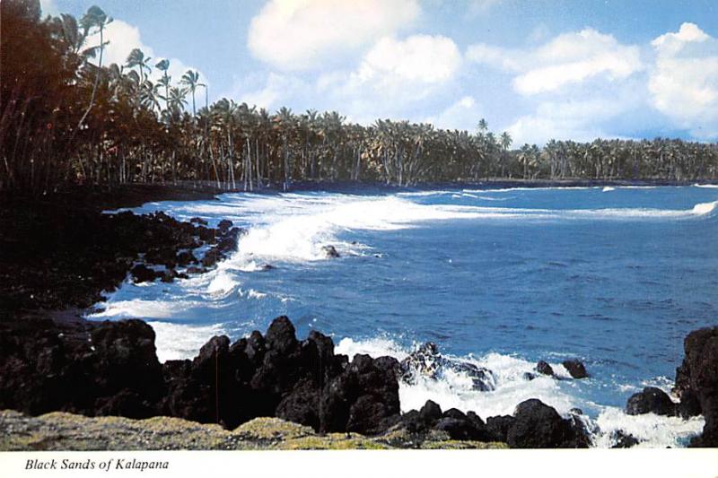 Black Sands - Kalapana, Hawaii