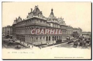 Old Postcard Lyon Stock Exchange