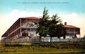 California Petaluma Adobe Fort Erected By General Vallejo