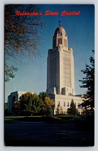 State Capitol in LINCOLN Nebraska Vintage Postcard 0757