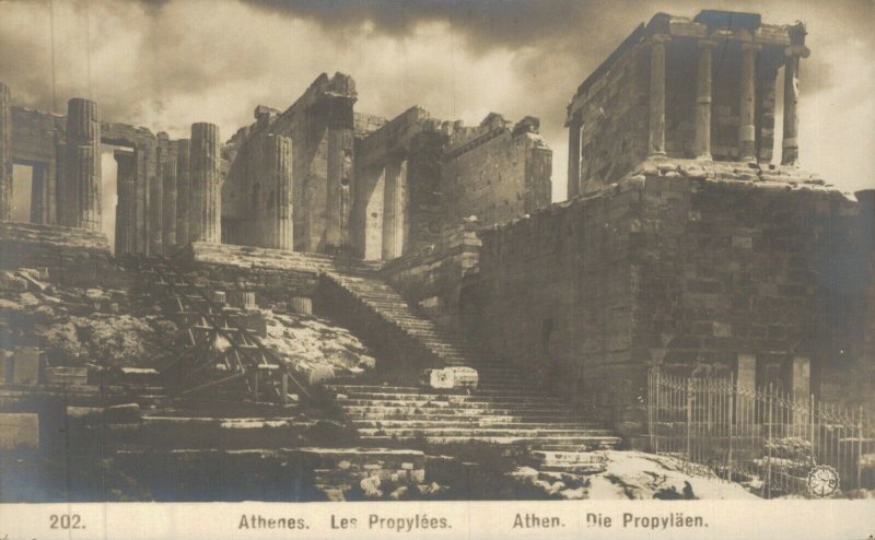 Greece Athens Propylaea Acropolis of Athens 05.72 