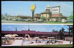 Vintage Postcard 1956 Clark's Quality Inn,  Santee, South Carolina (SC)