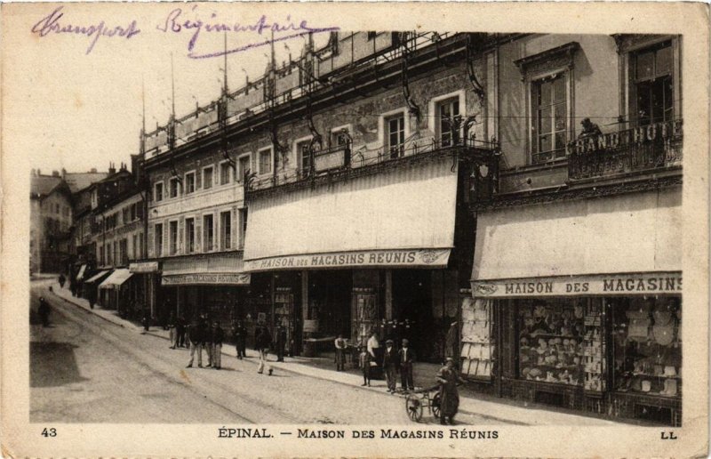 CPA ÉPINAL Maison des Magasins Reunis (401433) 