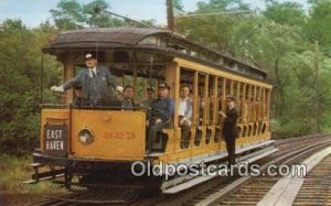 No 923 Former Conn Co Open Bench Car Branford Trolley Museum, Conn, USA Unused 