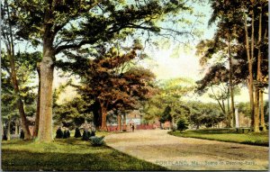 Vtg 1910s Deering Park Portland Maine Raphael Tuck Postcard