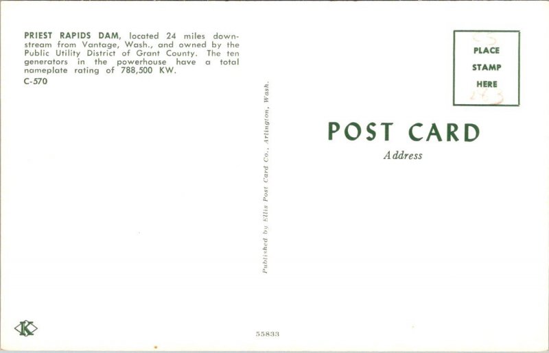 Washington - Priest Rapids Dam - [WA-143]