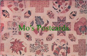 Arts & Crafts Postcard-Patchwork 17th Century Indian Chintz, Levens Hall RS27226