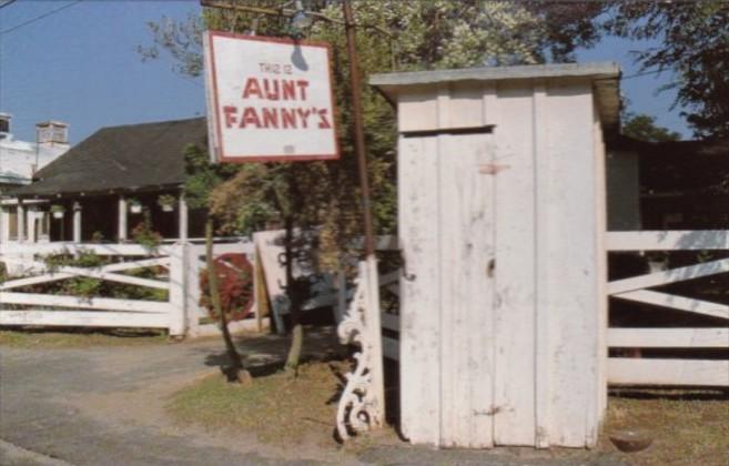 Georgia Smyrna Outhouse At Aunt Fanny's Cabin Southern Cooking Restaurant