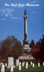 New York State Monument - Gettysburg, Pennsylvania PA Postcard
