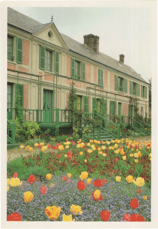 Claude Monet Foundation The House In The Middle Of Clay Postcard
