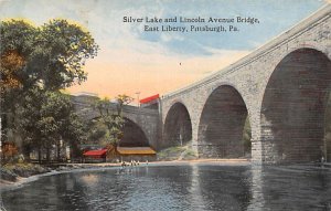 Silver Lake, Lincoln Avenue Bridge East Liberty - Pittsburgh, Pennsylvania PA