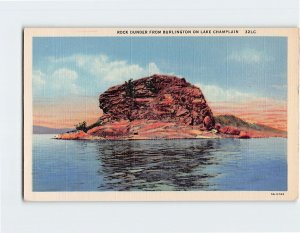 Postcard Rock Dunder From Burlington On Lake Champlain