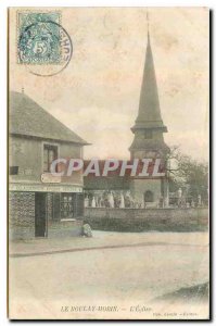 Old Postcard Le Boulay-Morin Church