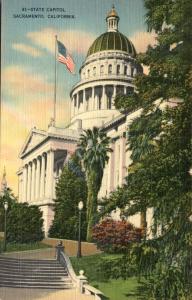 The State Capitol - Sacremento CA, California - Linen