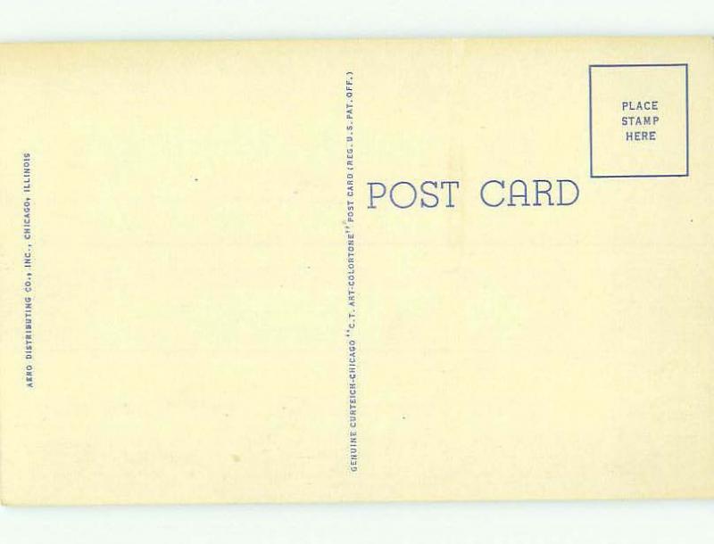 Unused Linen BISMARCK HOTEL Chicago Illinois IL hr7479@