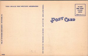 Postcard Post Office Pottstown PA