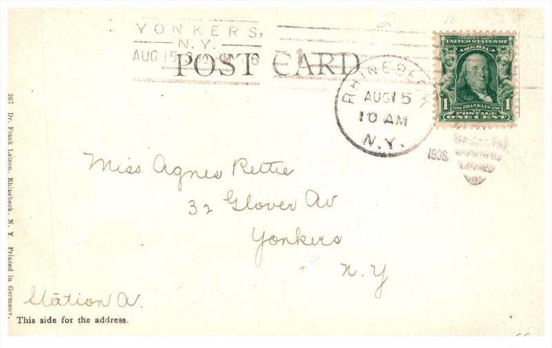 New York Rhinebeck  M.E.Church