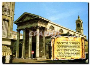 Modern Postcard Rochefort sur Mer church St Louis