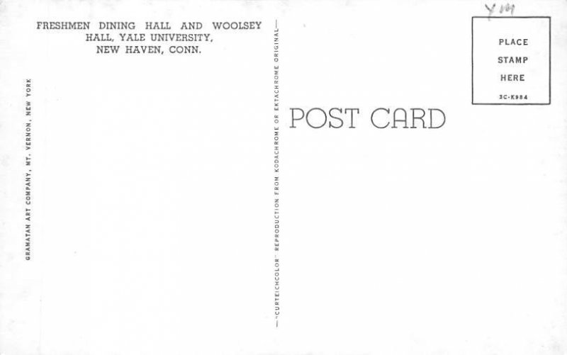 Woolsey Hall Yale University - New Haven, Connecticut CT