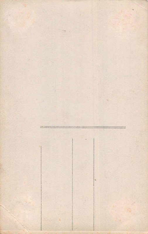 L102 Greetings Children adult attitude vintage postcard