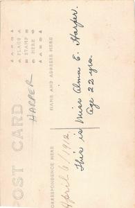 F36/ Jackson Ohio RPPC Postcard c1912 Alma Harper Well-Dressed 15