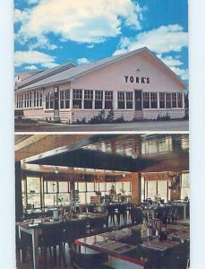 Pre-1980 RESTAURANT SCENE Andover New Brunswick NB B9821