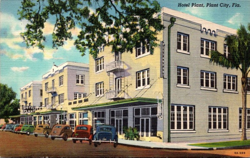 Florida Plant City Hotel Plant Curteich