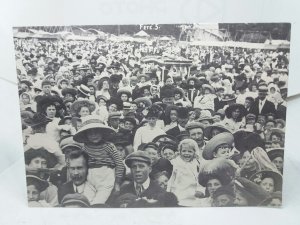 Childrens Fete Thamesdown Swindon Wiltshire c1910 Repro Postcard