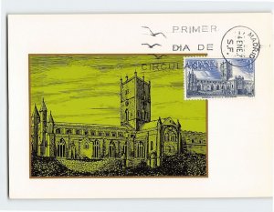 Postcard St. Davids Cathedral St. Davids Wales