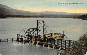 Fish Wheel Columbia River, Oregon OR  