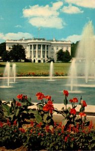 Washington D C The White House Looking South