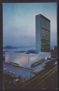 United Nations Building,New York,NY Postcard BIN