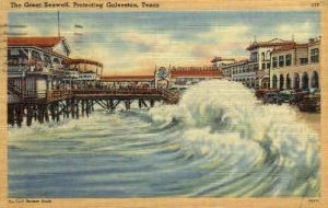 The Great Seawall - Galveston, Texas