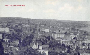 Duluth Birds Eye View Duluth Birds Eye View  - Duluth, Minnesota MN Postcard