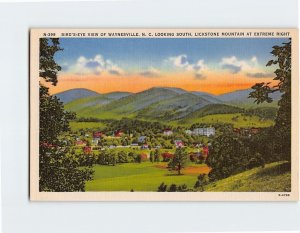 Postcard Bird's-Eye View Of Waynesville, Looking South, Waynesville, N. C.