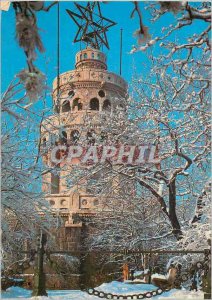 Modern Budapest Postcard Look-out tower on the Janos Hill